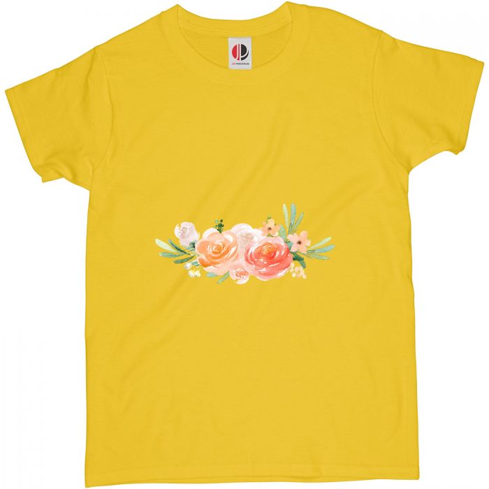 Women's Yellow T-Shirt (Large) | Just Personalise
